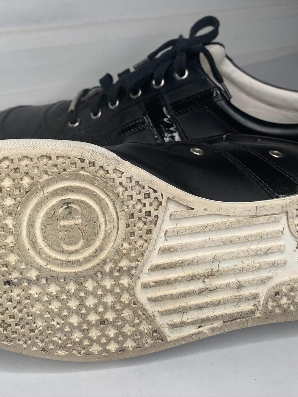Dior Black Leather Low-Top Sneakers - Picture 8 of 8